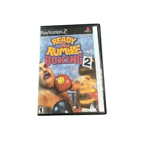 Ready 2 Rumble Boxing Round 2 Sony PlayStation 2 PS2 Video Game Midway With Case